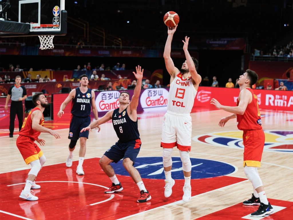 从这场比赛可以看出，中国男篮正逐步融合新