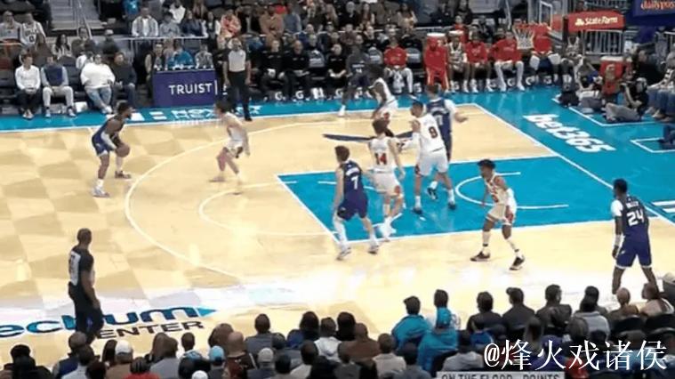 布里奇斯弧顶三分抬手还有，个人手感火热单节已狂砍16分